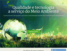 Tablet Screenshot of isotecambiental.com.br